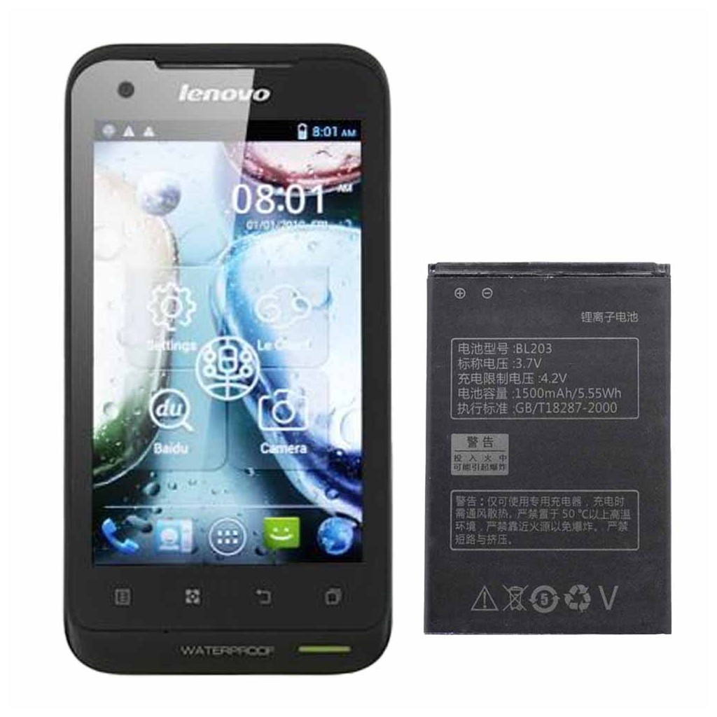 خرید و قیمت باتری A660 لنوو A660 BL203 در تادیموفیکس