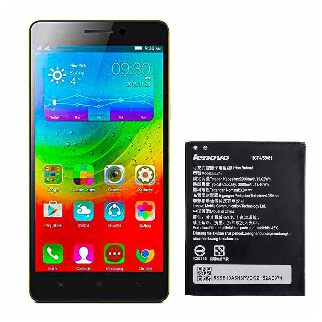 خرید و قیمت باتری A7000 لنوو A7000 BL243 در تادیموفیکس