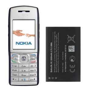 خرید و قیمت باتری E50 نوکیا Nokia E50 BL-5C در تادیموفیکس 