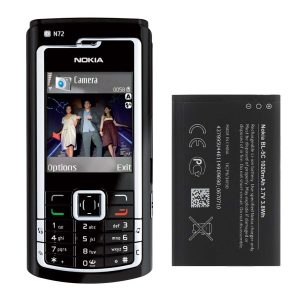 خرید و قیمت باتری N72 نوکیا Nokia N72 BL-5C در تادیموفیکس 