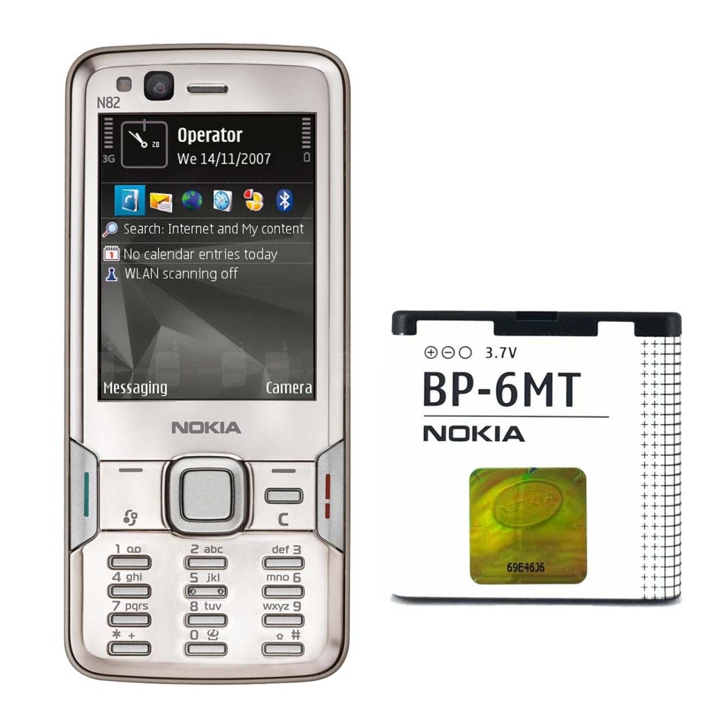 خرید و قیمت باتری N82 نوکیا Nokia N82 BP-6MT در تادیموفیکس