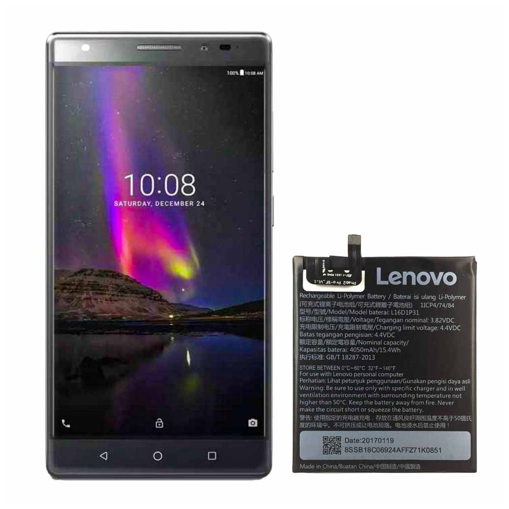 خرید و قیمت باتری Phab2 pro لنوو Phab2 pro L16D1P31 در تادیموفیکس