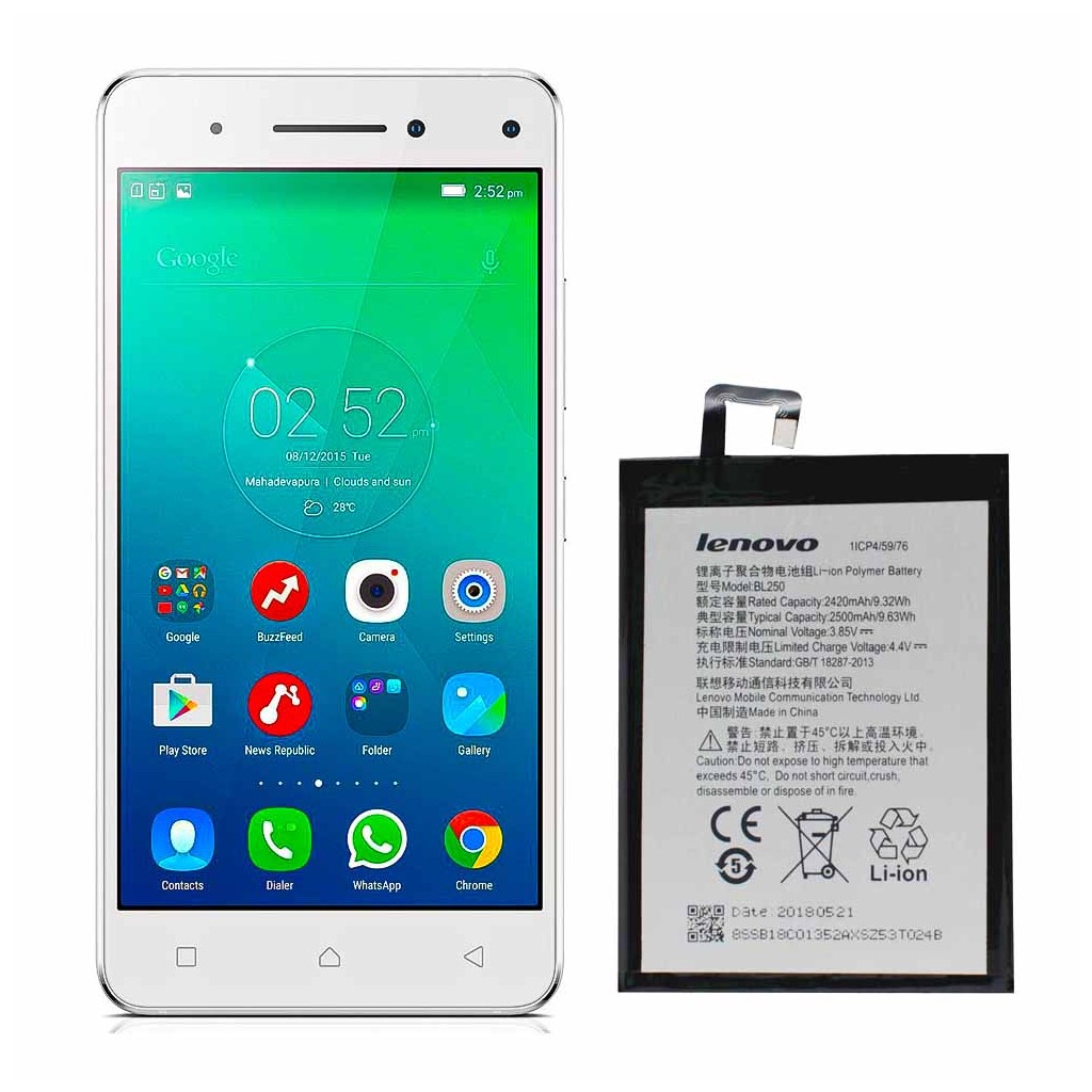 خرید و قیمت باتری Vibe S1 لنوو Vibe S1 BL250 در تادیموفیکس