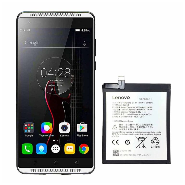 باتری لنوو وایب ایکس۳