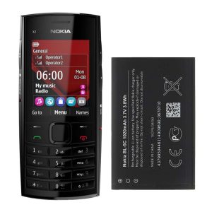 خرید و قیمت باتری X2-02 نوکیا Nokia X2-02 BL-5C در تادیموفیکس 