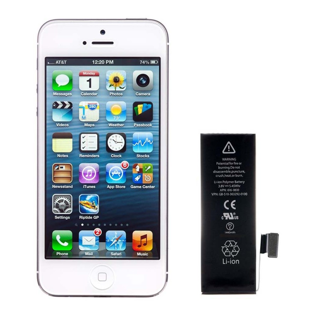 خرید و قیمت باتری آیفون 5 اپل iPhone 5 در تادیموفیکس