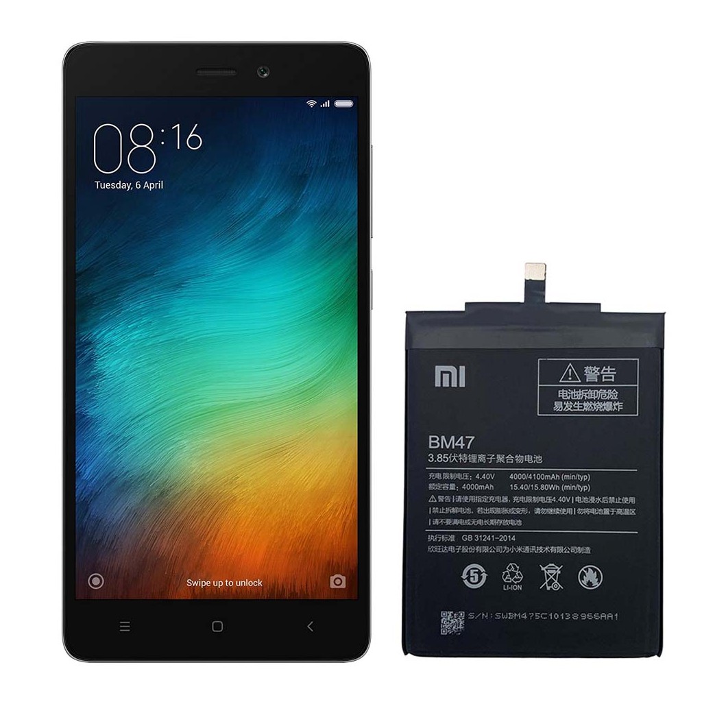 خرید و قیمت باتری ردمی 3 پرو شیائومی Redmi 3 Pro BM47 در تادیموفیکس