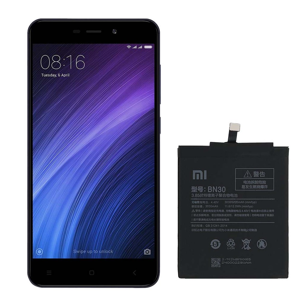 خرید و قیمت باتری ردمی 4 ای شیائومی Redmi 4A BN30 در تادیموفیکس