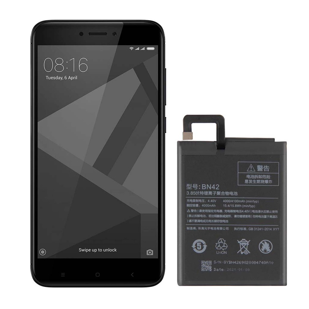 خرید و قیمت باتری ردمی 4 شیائومی Redmi 4 BN42 در تادیموفیکس