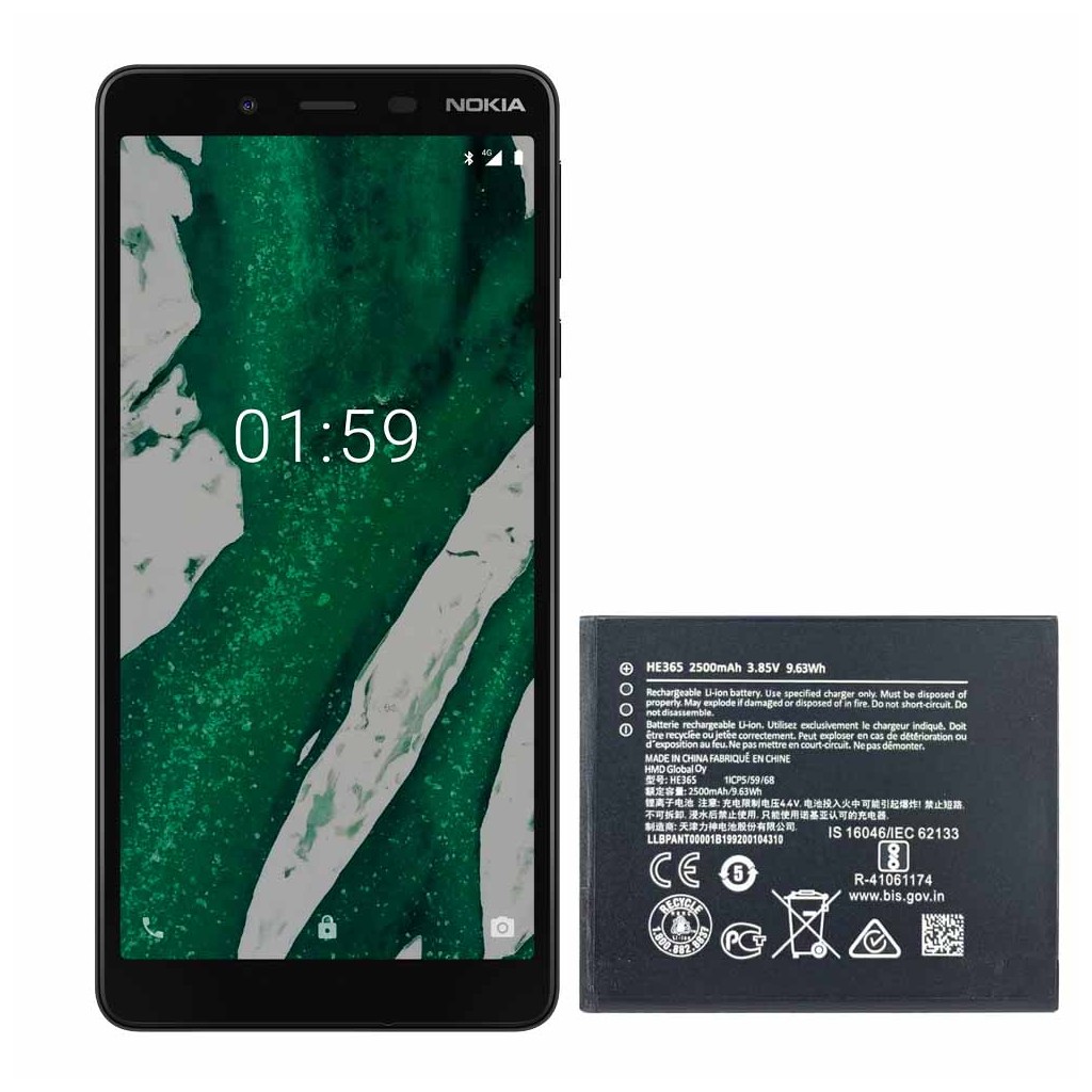 خرید و قیمت باتری نوکیا 1 پلاس Nokia 1 Plus HE365 در تادیموفیکس