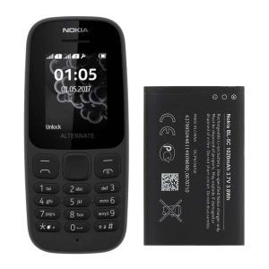 خرید و قیمت باتری نوکیا 105 2017 Nokia 105 2017 BL-5C در تادیموفیکس 