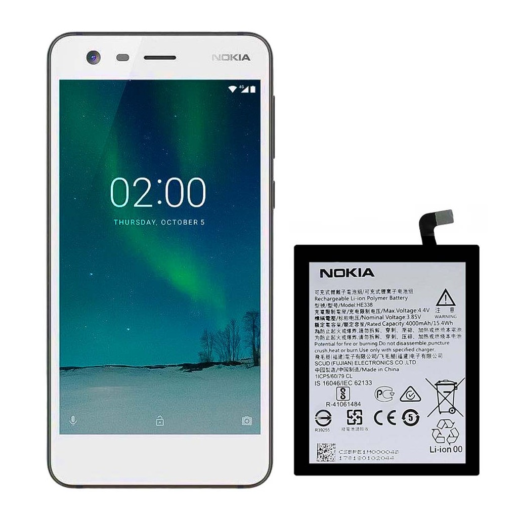 خرید و قیمت باتری نوکیا 2 Nokia 2 HE338 در تادیموفیکس