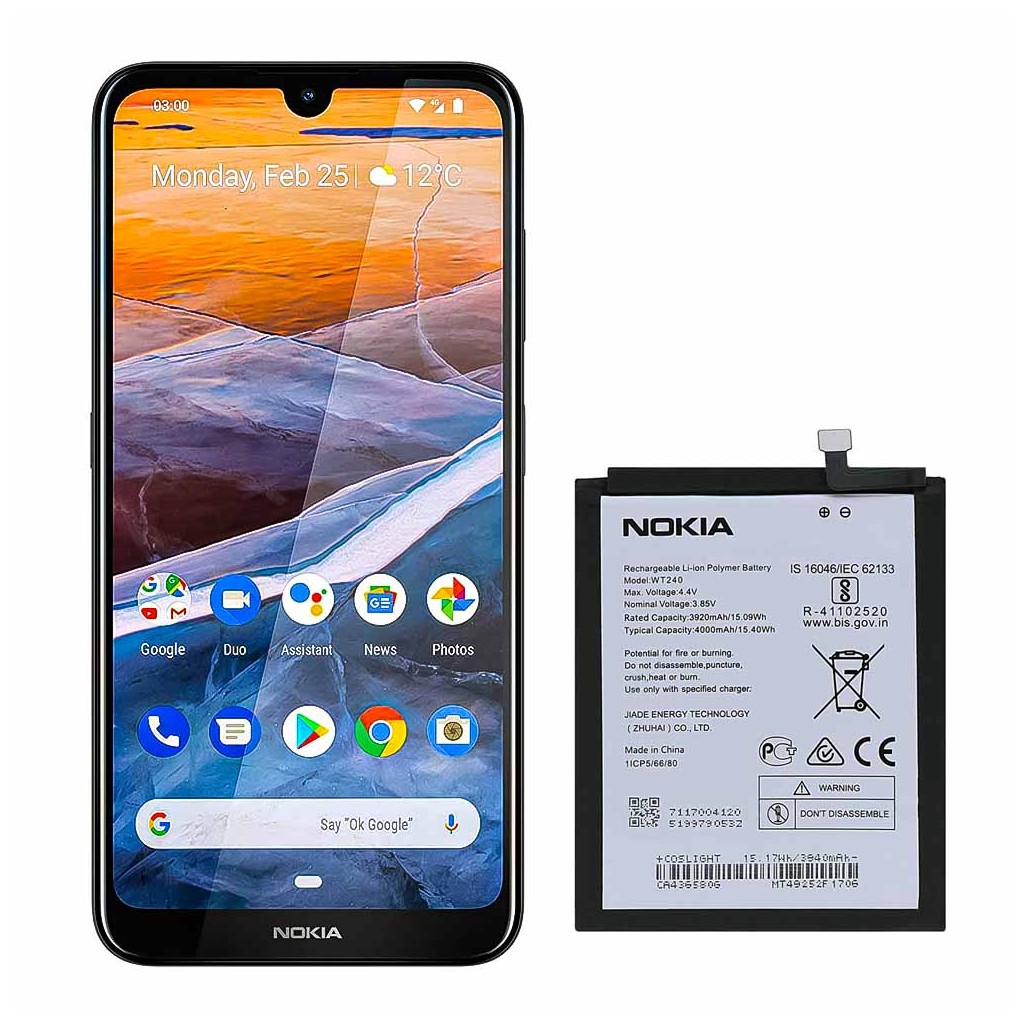 خرید و قیمت باتری نوکیا 3.2 Nokia 3.2 WT240 در تادیموفیکس
