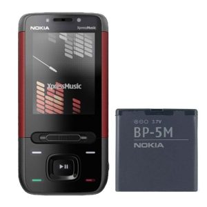 خرید و قیمت باتری نوکیا 5610 Nokia 5610 ExpressMusic BP-5M در تادیموفیکس 