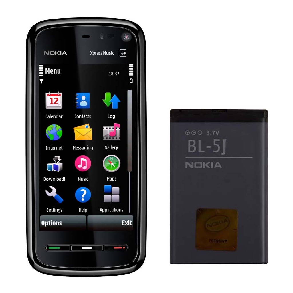 خرید و قیمت باتری نوکیا 5800 Nokia 5800 ExpressMusic BL-5J در تادیموفیکس