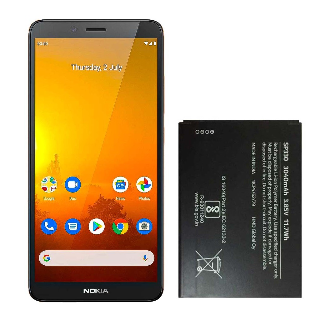 خرید و قیمت باتری نوکیا سی 3 Nokia C3 SP330 در تادیموفیکس